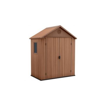 Casa de gradina Keter DARWIN cu usi duble 6x4, 190 x 122 x 221 cm