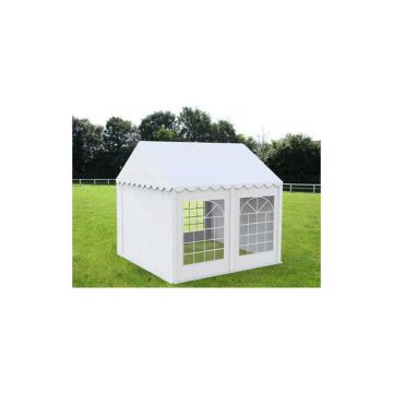 Cort evenimente Economy 5x5m,PVC alb