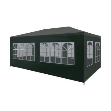 Cort verde pentru petrecere,3 x 6 m