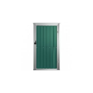 Sopron de gradina, verde, 88x89x161 cm, otel galvanizat