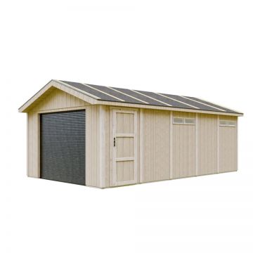 Garaj de calitate premium 21 m² - L378 x L648 cm - Timbela M992B