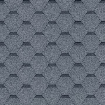 Sindrila bitum pentru acoperis Hexagonal Rock H101GREY
