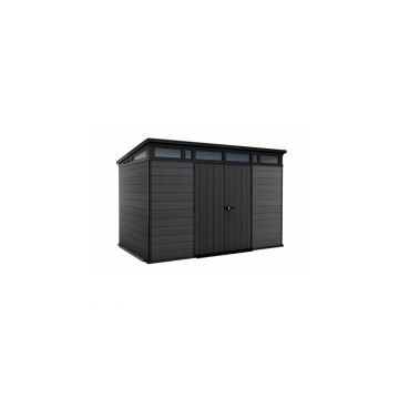 Casuta de gradina, Keter, Cortina 2.0 11 x 7 , Gri / Antracit