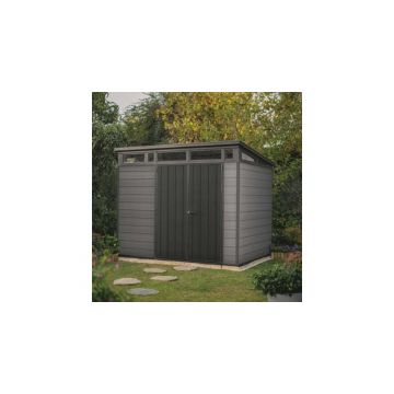 Casuta de gradina, Keter, Cortina 9x7 , Gri / Antracit