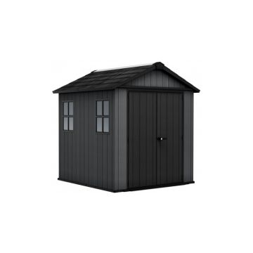 Casuta de gradina, Keter, Newton Plus, 7 x 7.5 Gri