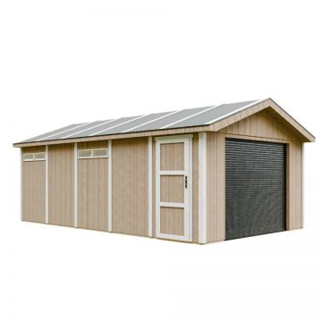 Garaj de calitate premium 21 m² - L378 x L648 cm - Timbela M992B Terra Brown