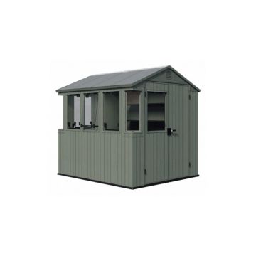 Magazie de gradina, Potting Shed, 6x8, Vernil, 190 x 244 x 221 cm, Keter 261341