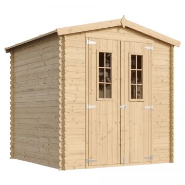 Magazin de gradina din lemn TIMBELA M343C+M343G - 3,53 m2